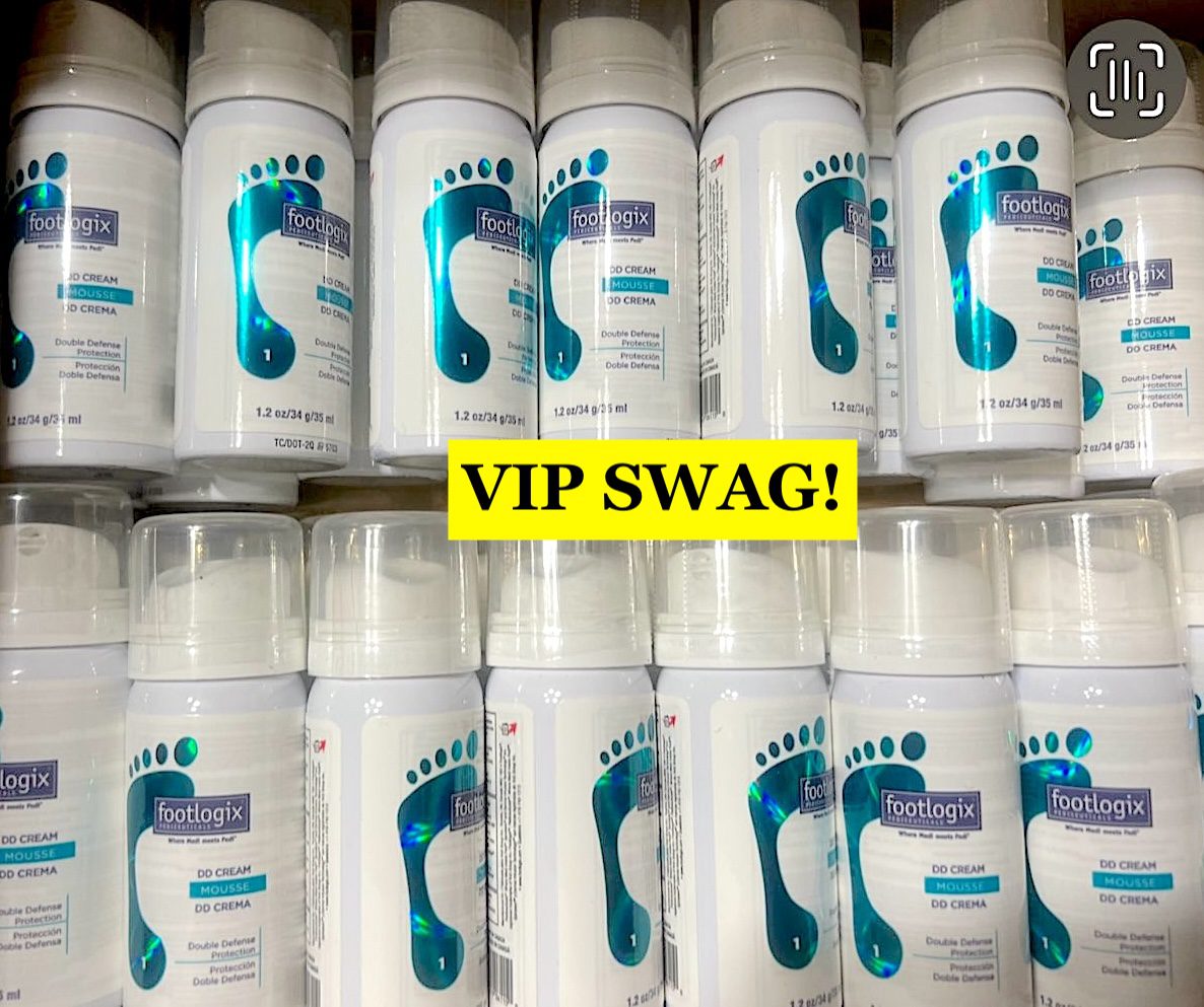 Visage Professional Supply VIP swag 200 of Footlogix pedicure mousse!