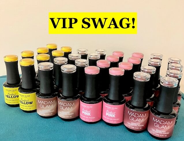 Madam Glam gel polish for VIP swag!